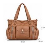 Sac a main cours grande capacité - Laure