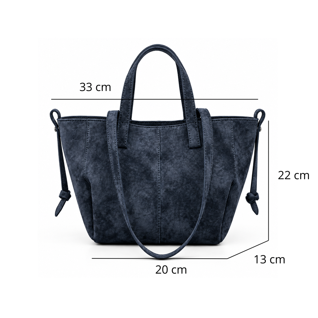 Grand sac à main cabas daim - Joy