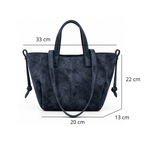 Grand sac à main cabas daim - Joy
