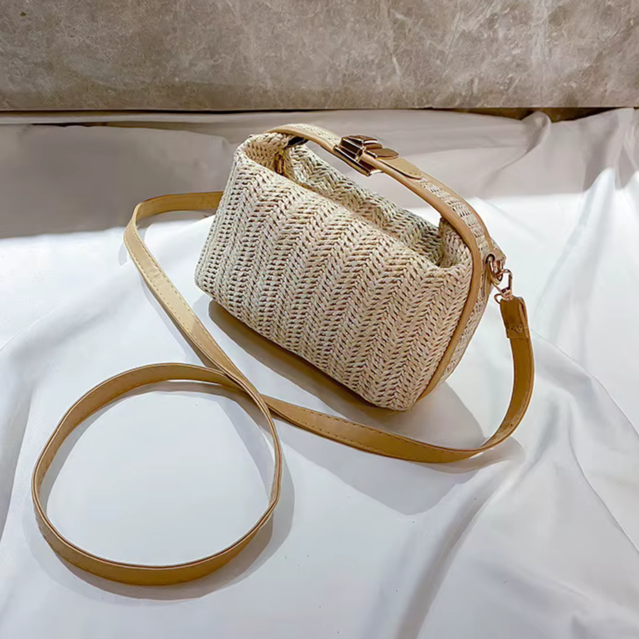 Sac à main bandoulière Paille - Palma
