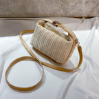 Sac bandoulière femme en paille - Léa