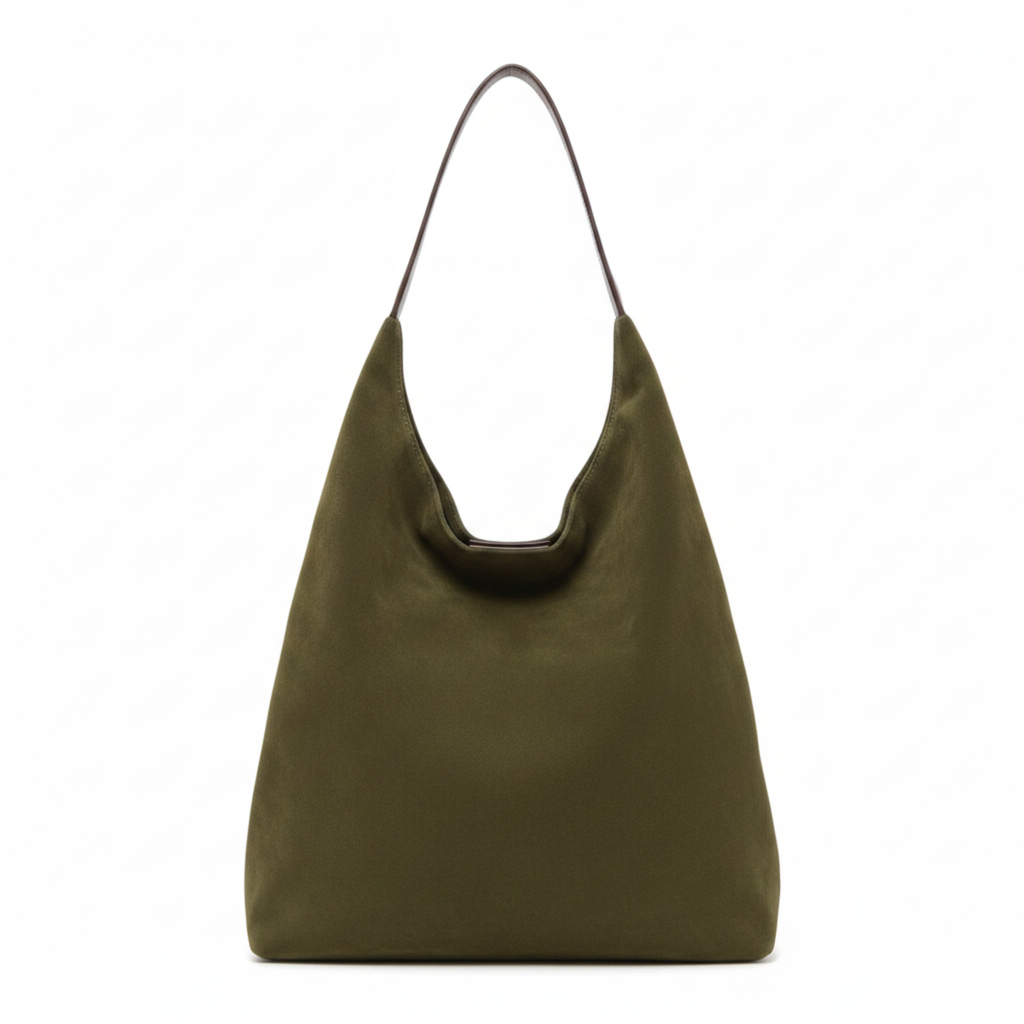 Sac à main en daim - Ambre