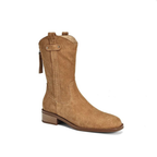 Santiags en daim à talon bout pointu – ÉLORIS