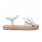 Sandales femme Plates Légères avec Nœud Papillon - FLEUR