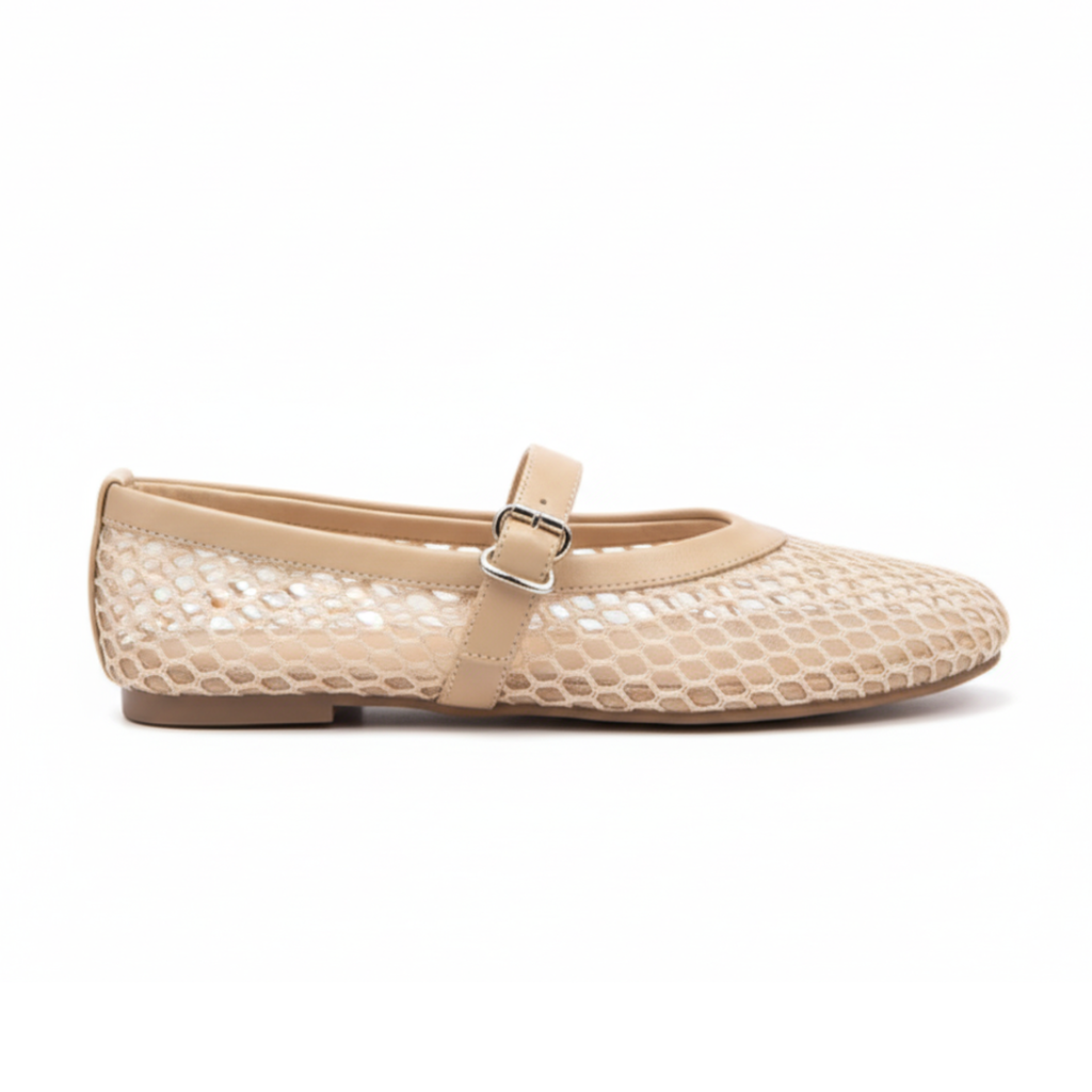 Ballerines Femme Respirantes avec Bride à Boucle - BELLA