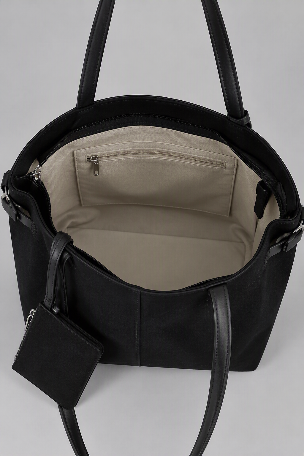 Sac à Main Femme Fourre-Tout + Pochette - Clémence