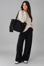Sac à Main Femme Fourre-Tout + Pochette - Clémence