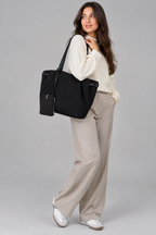 Sac à Main Femme Fourre-Tout + Pochette - Clémence