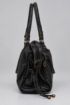 Sac à main de cours bandoulière en cuir - Alma