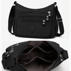 Sac bandoulière femme multi-poches Léger - Lara