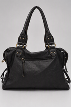 Sac à main de cours bandoulière en cuir - Alma