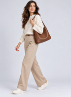 Sac bandoulière femme en cuir - Eva