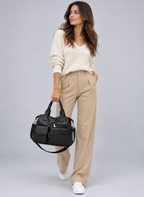 Sac à main bandoulière femme en cuir - Iris