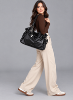 Sac a main cours femme avec bandoulière motif étoile - Océane