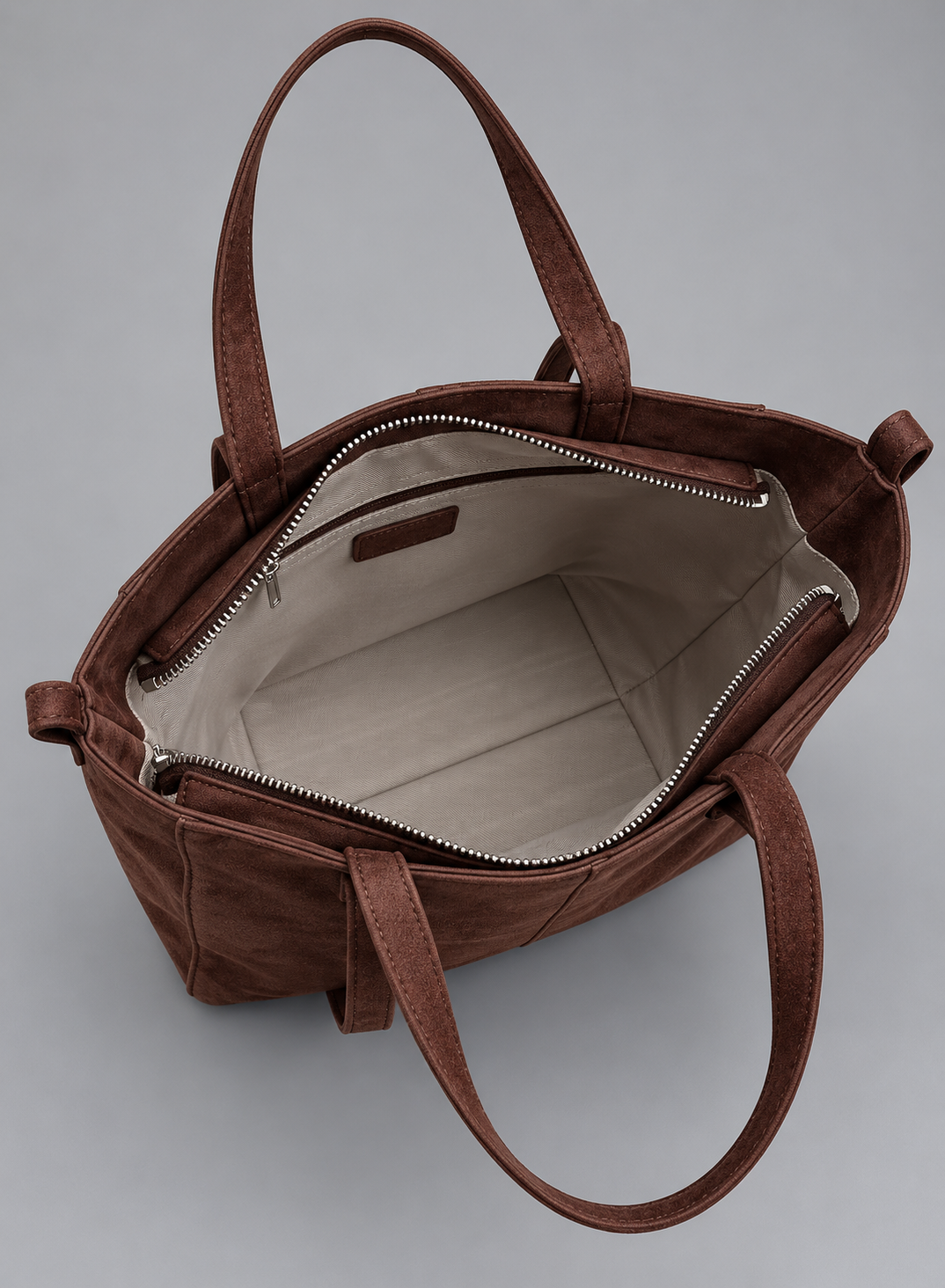Grand sac à main cabas daim - Joy