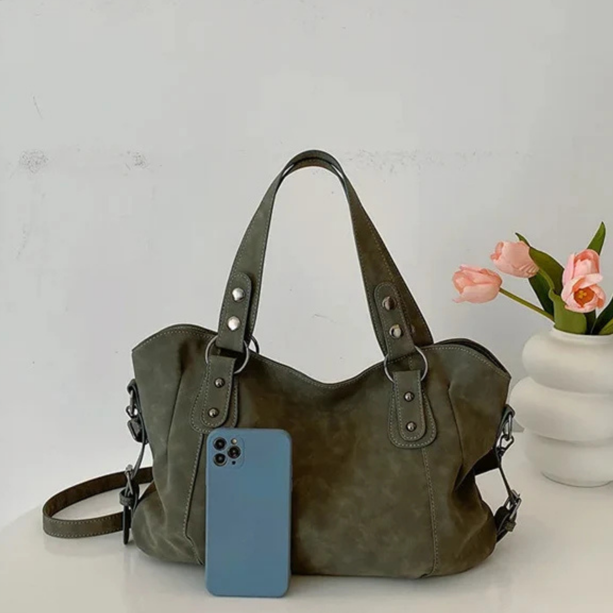 Sac à main bandoulière - Rose