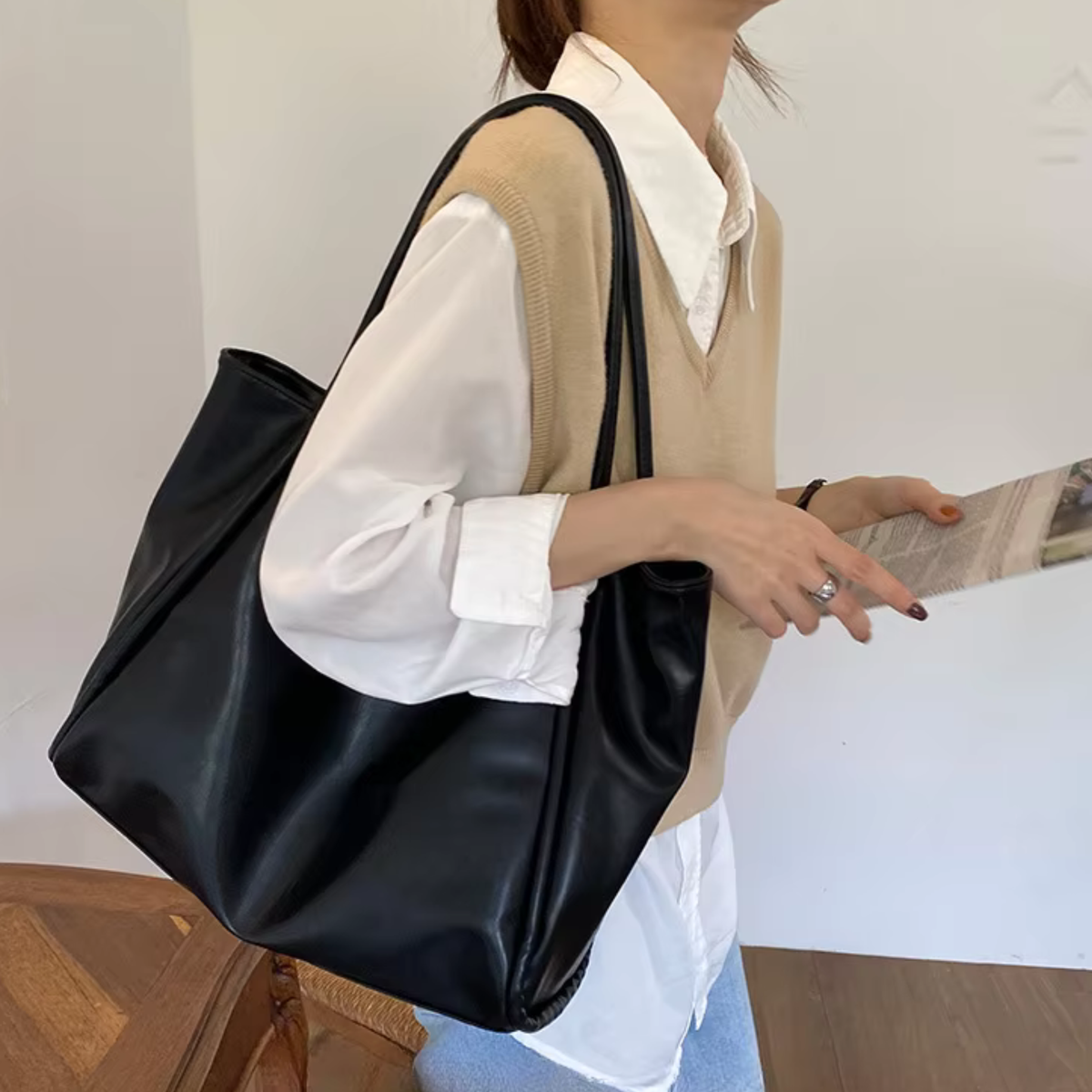 Sac à main femme grand - Jana