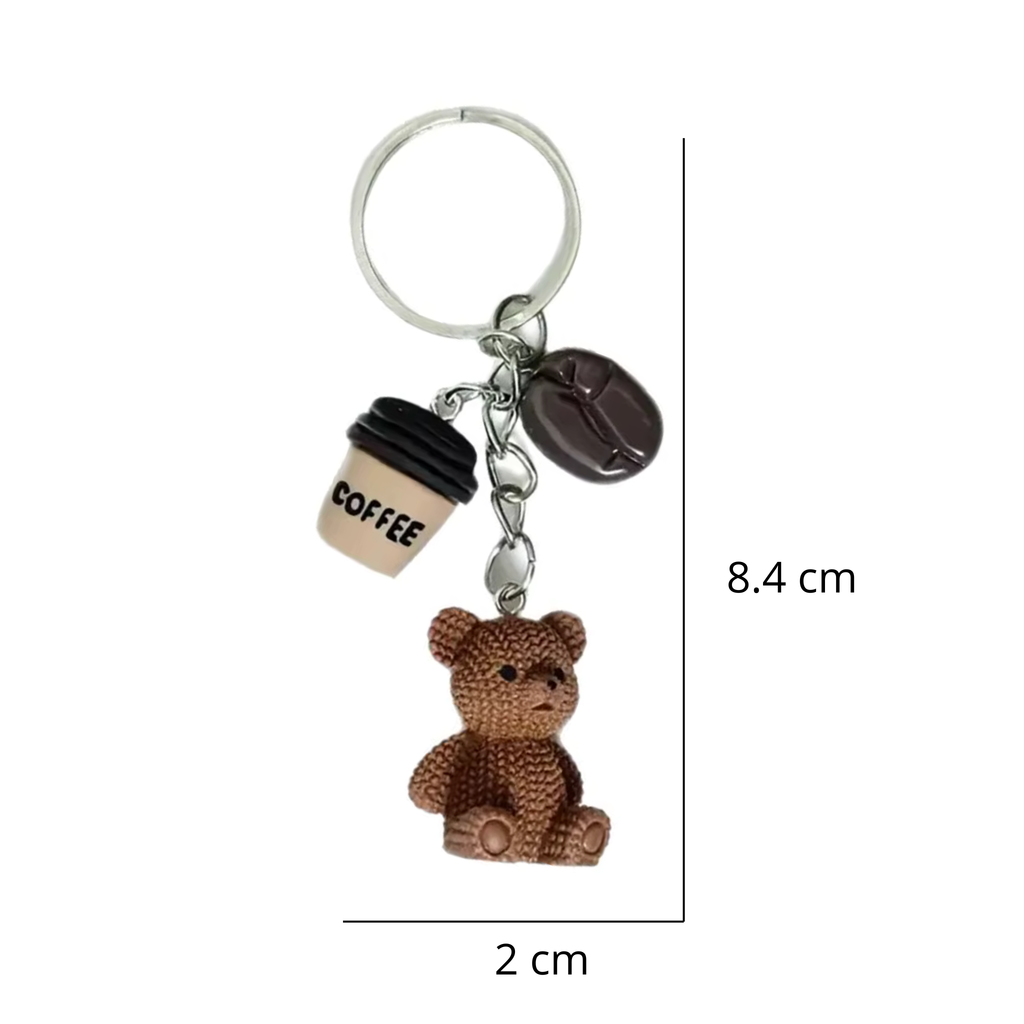 Porte-Clés Ours 3D - Nounours