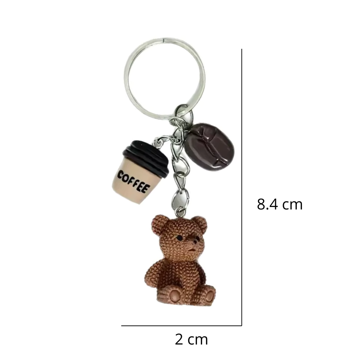 Porte-Clés Ours 3D - Nounours