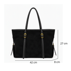 Sac à main femme velours grande capacité - Diana