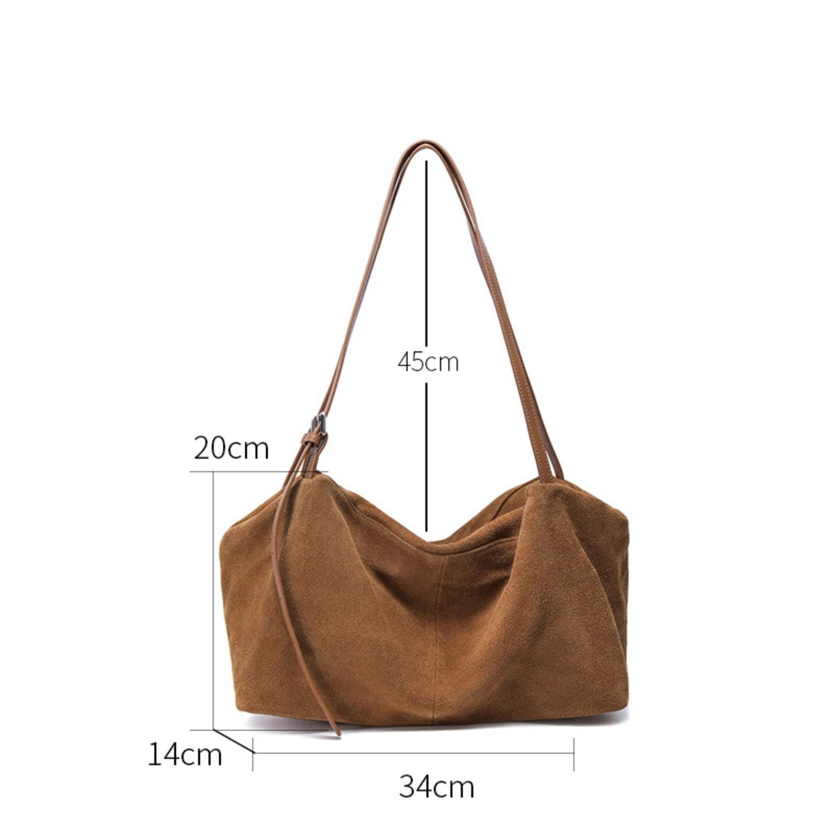 Sac à main daim femme grande capacité - Carmen