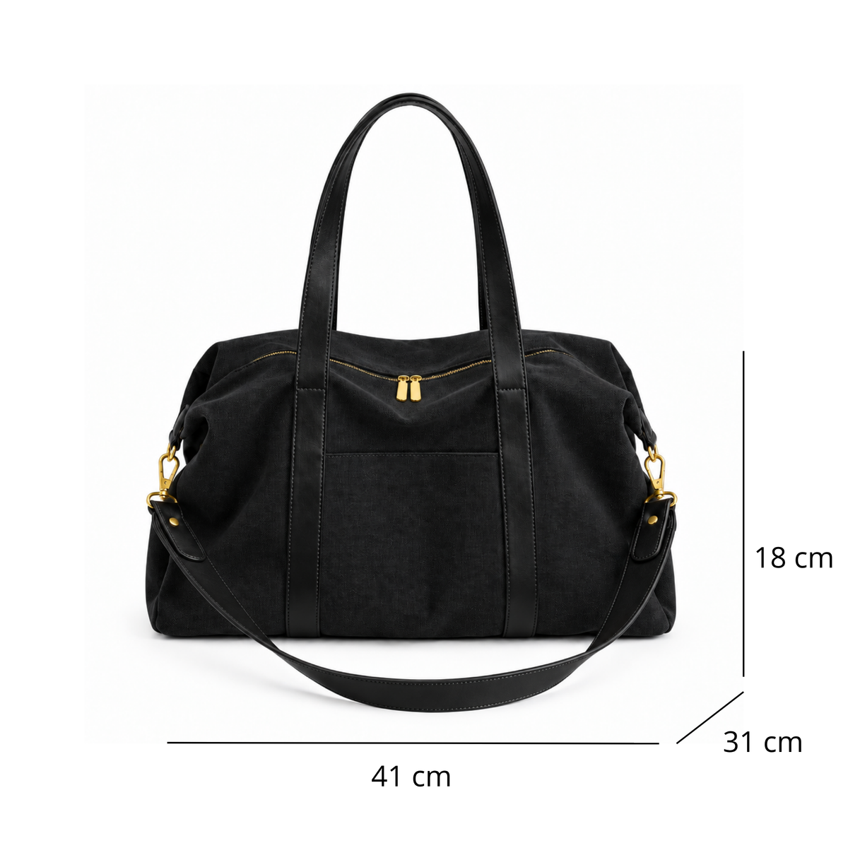 Sac à main bandoulière femme toile vintage grande capacité - Tina