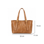 Sac à main de cours femme grand capacité vintage - Aya