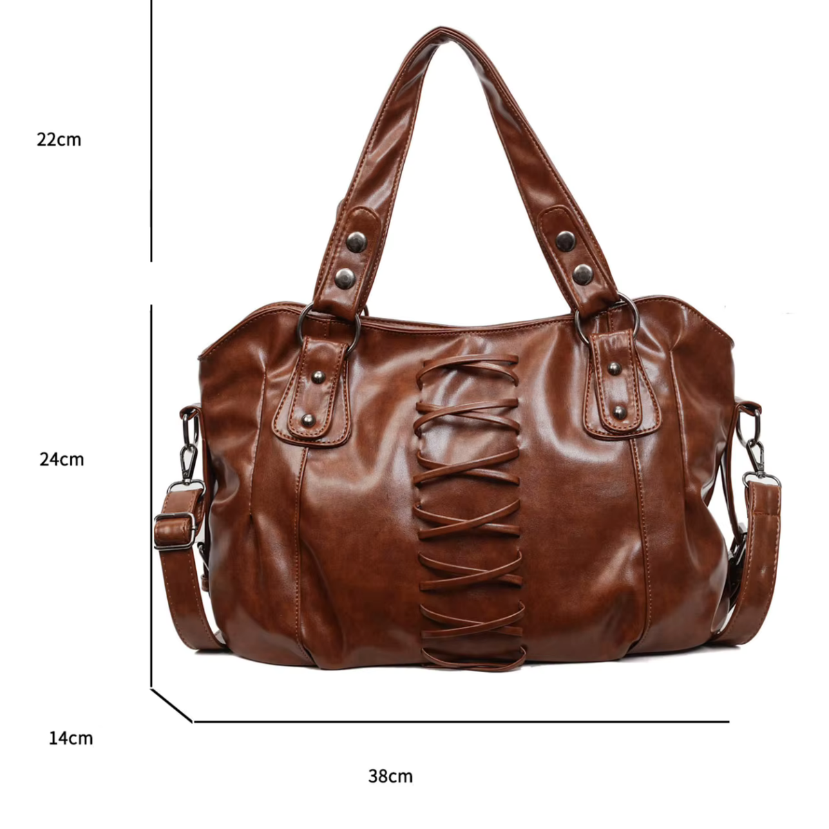 Sac à main bandoulière Grande Capacité - Manon