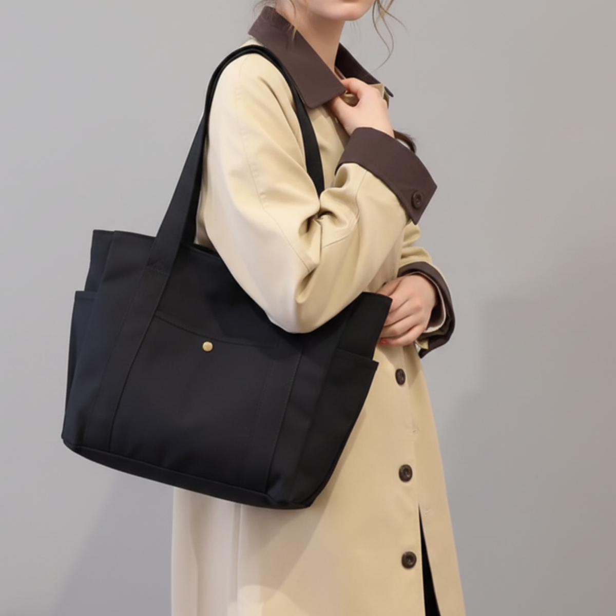 Sac à main en toile - Tia
