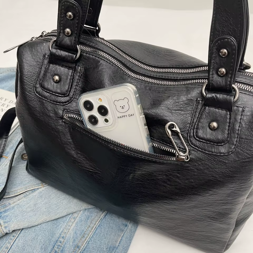 Sac a main cours multi-poches -Noémie