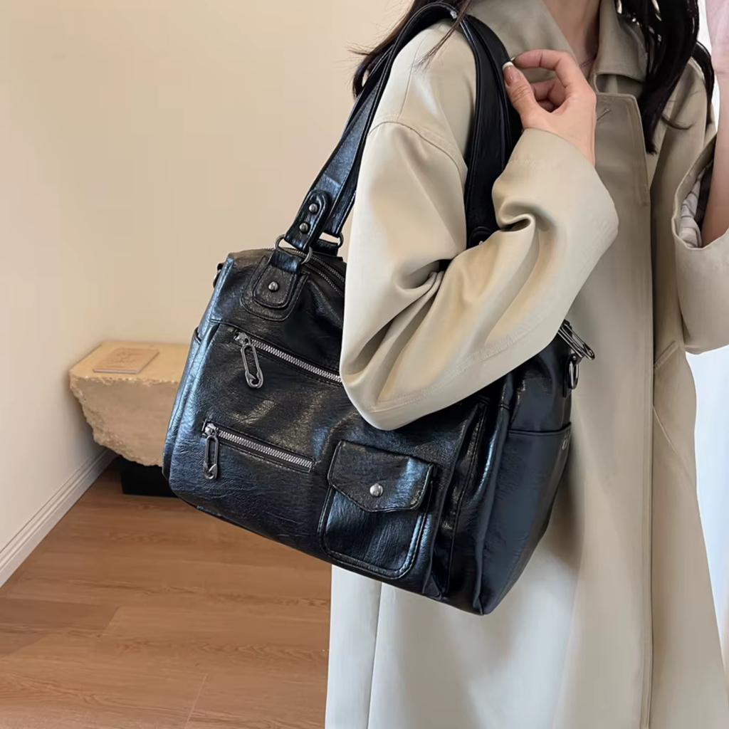 Sac a main cours multi-poches -Noémie