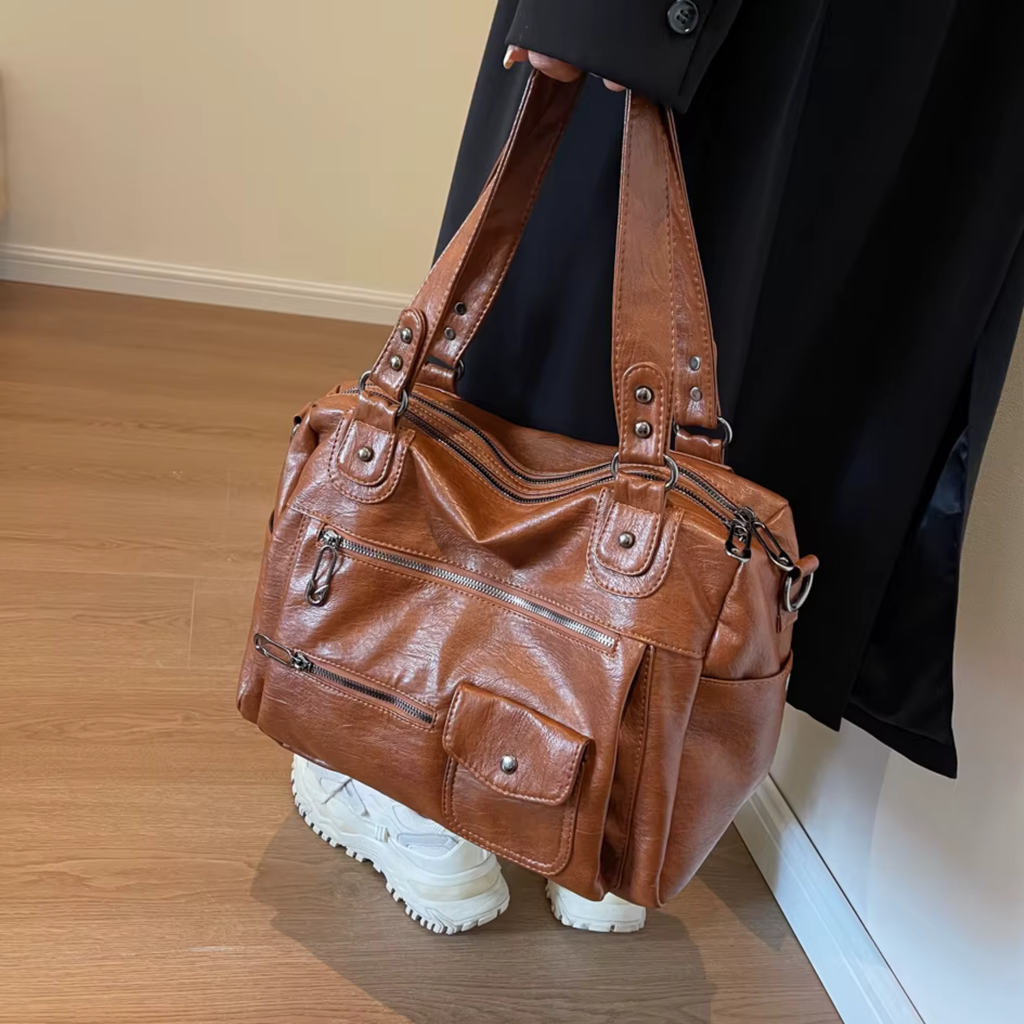Sac a main cours multi-poches -Noémie