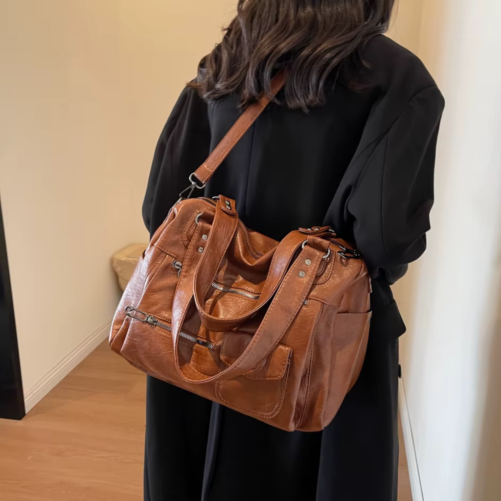 Sac a main cours multi-poches -Noémie