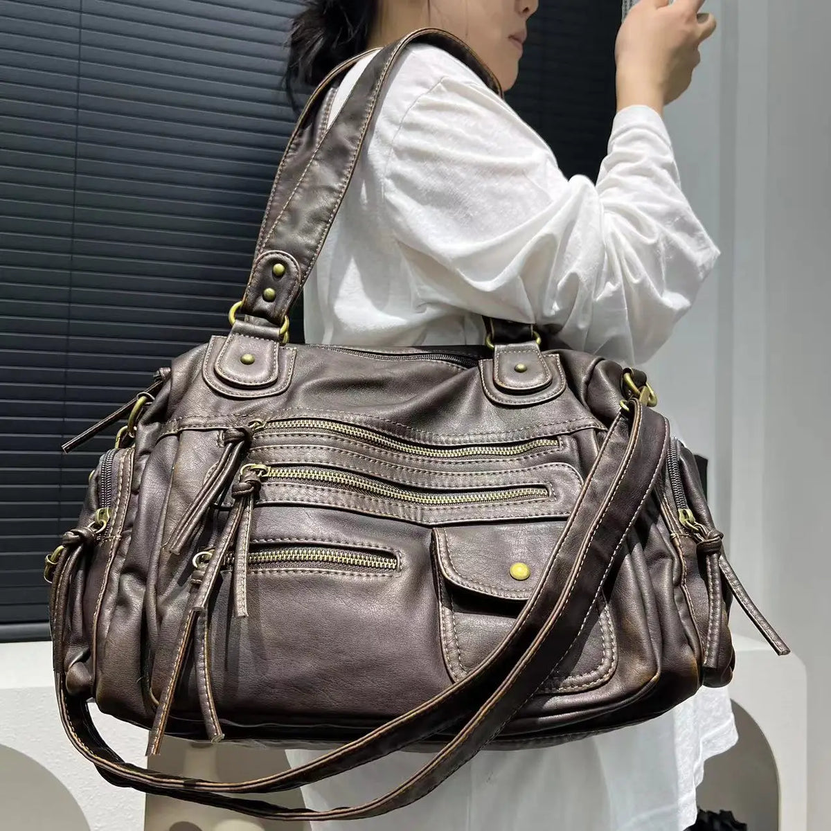 Sac à main pour les cours solide - Amélie