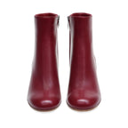 Bottines en cuir à talon bout pointu - MÉRINE