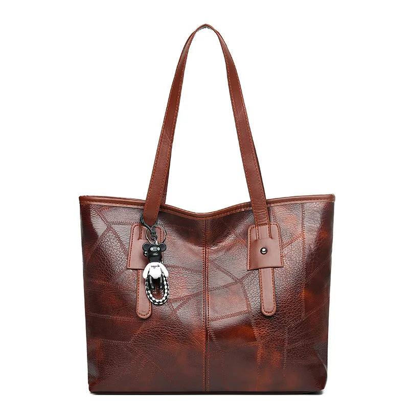 Sac cabas femme grande capacité - Céleste