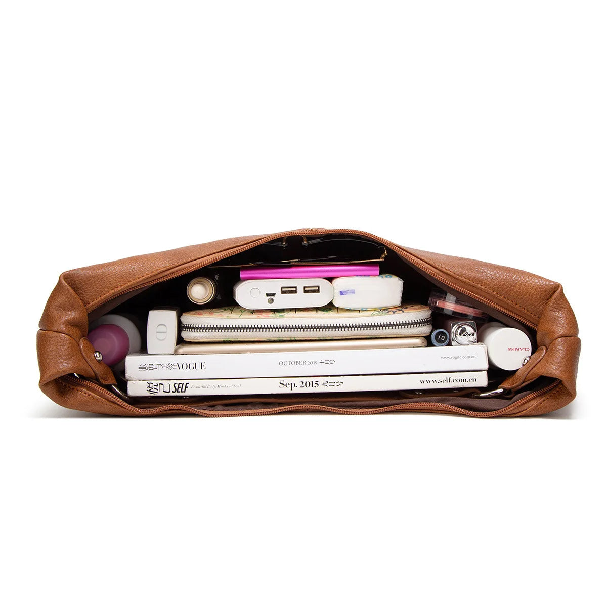 Sac hobo cuir - Pauline