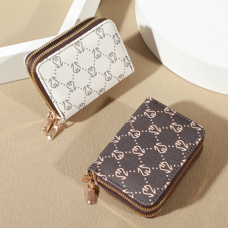 Porte-Cartes Vintage — Similicuir Multi-Fentes