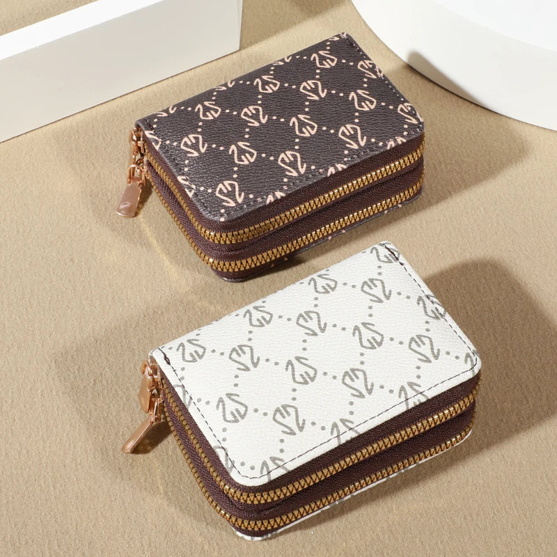 Porte-Cartes Vintage — Similicuir Multi-Fentes