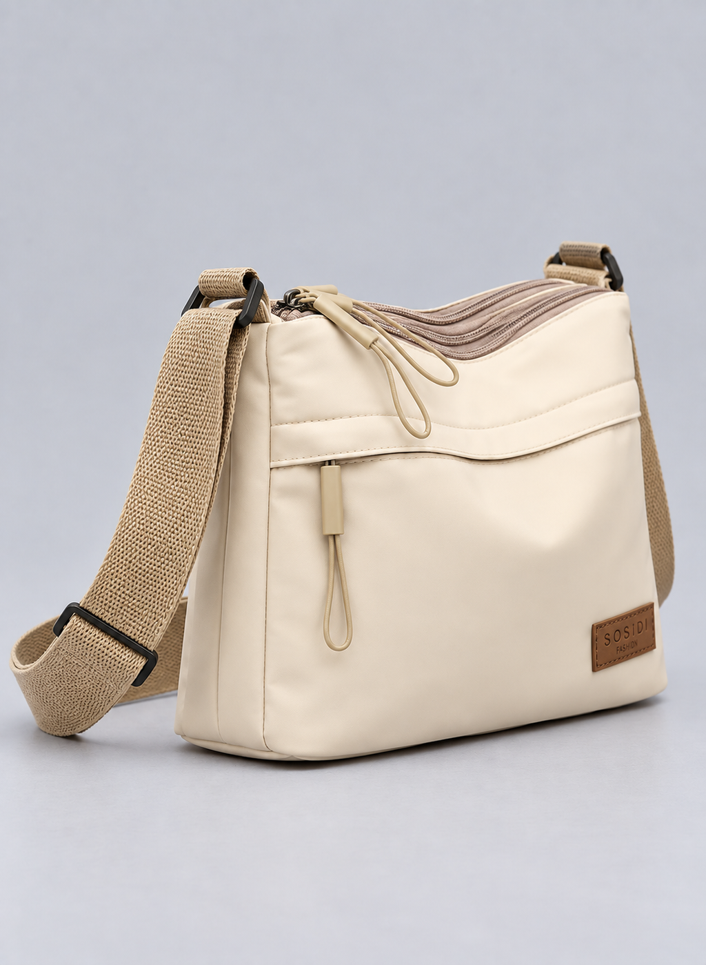 Sac bandoulière femme en toile - Axel