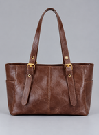 Sac à main de cours femme grand capacité vintage - Aya