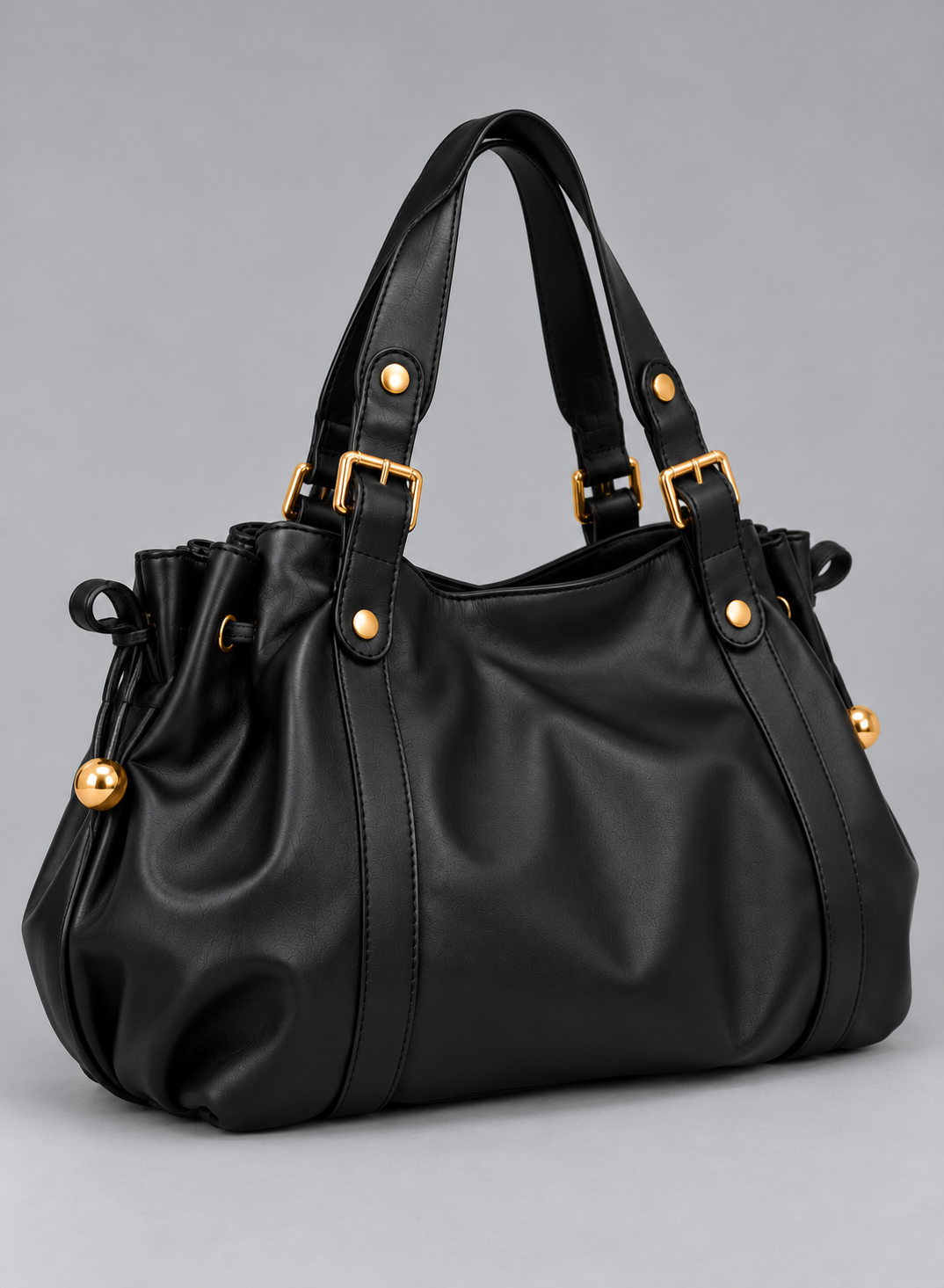Sac a main cours femme en cuir grande capacité solide – Sienna