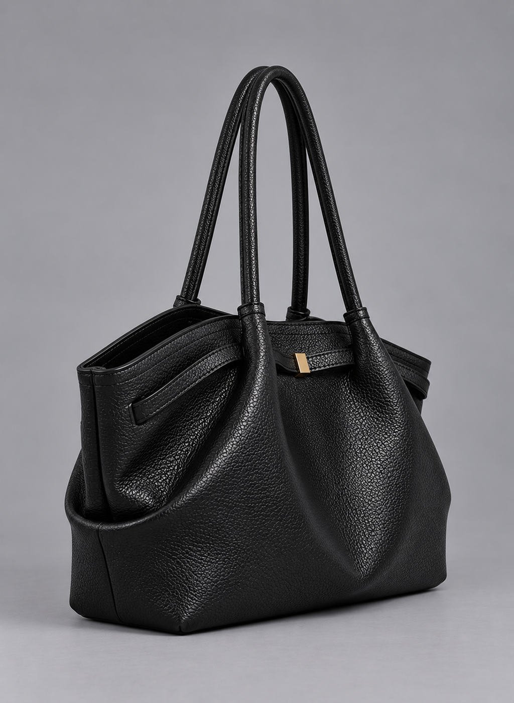 Sac cabas cuir grainé tendance - Lia