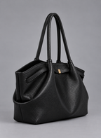 Sac cabas cuir grainé tendance - Lia