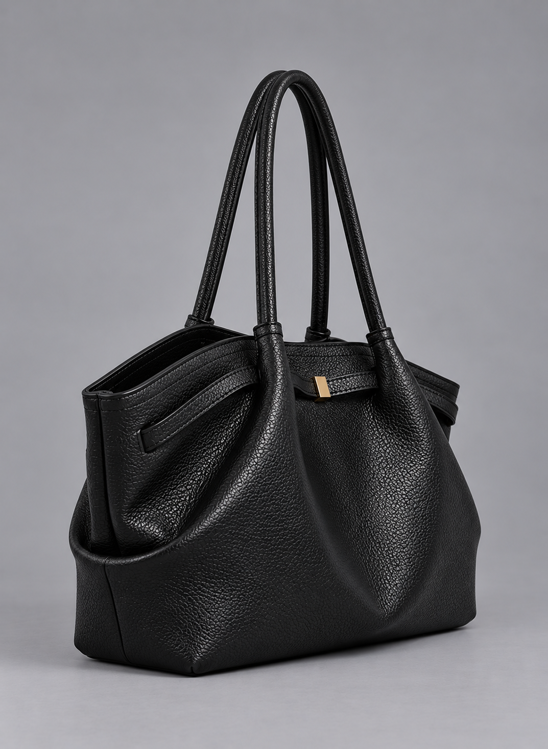 Sac cabas cuir grainé tendance - Lia
