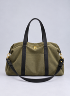 Sac à main bandoulière femme toile vintage grande capacité - Tina