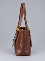 Sac à main de cours femme grand capacité vintage - Aya