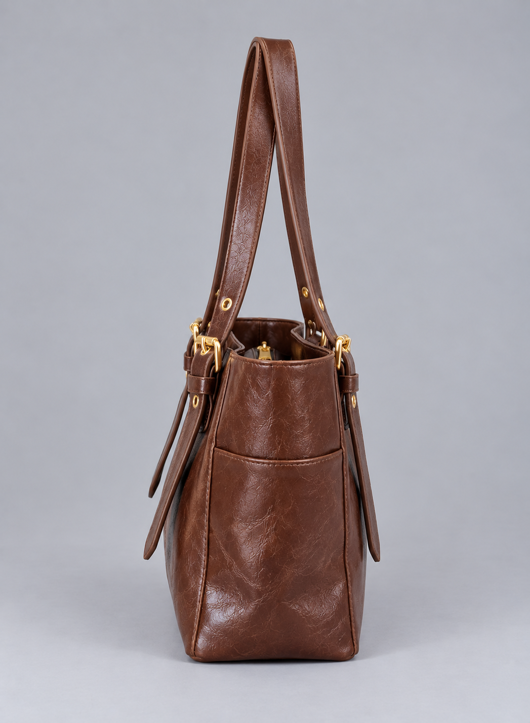 Sac à main de cours femme grand capacité vintage - Aya