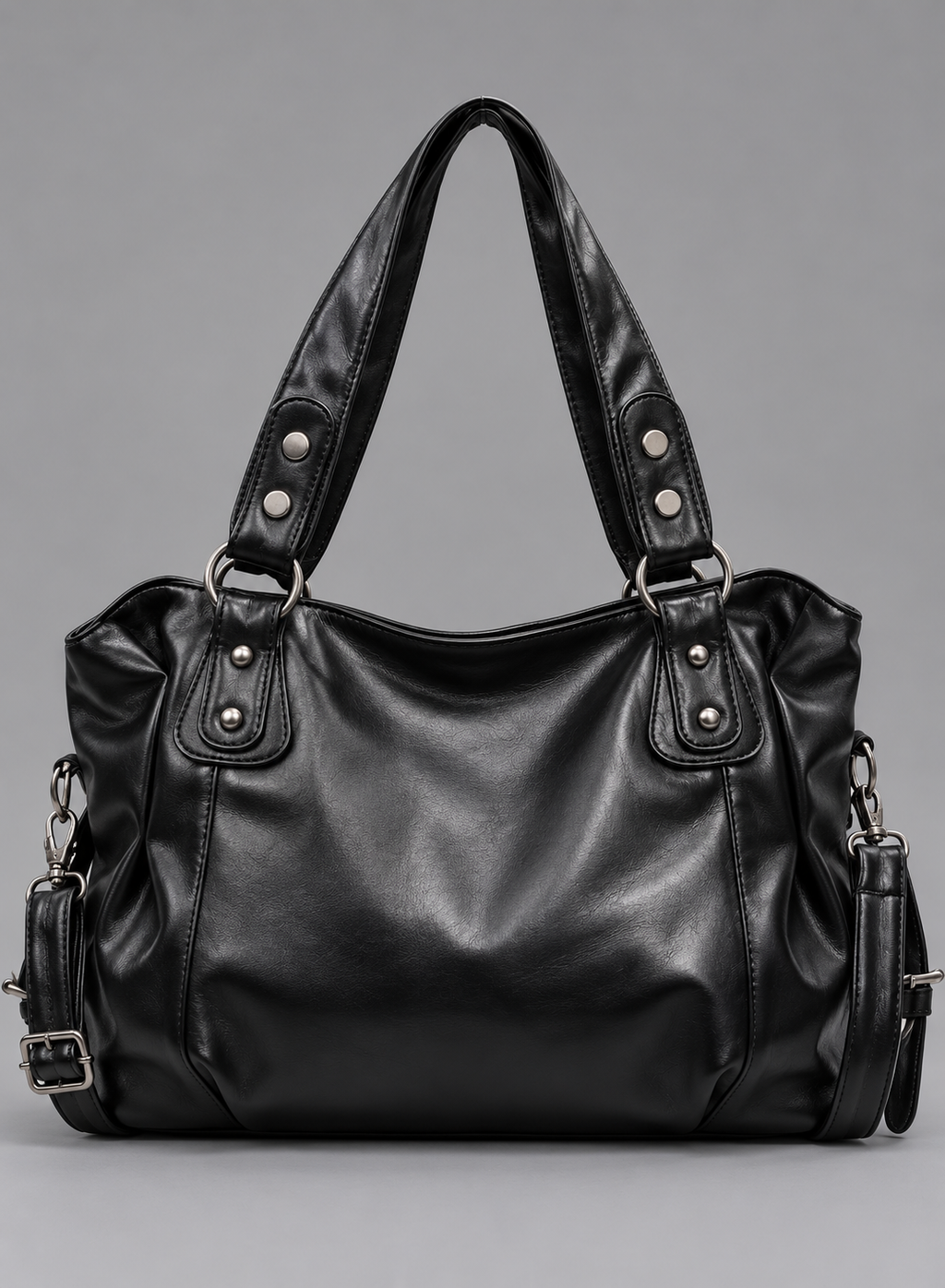 Sac à main de cours en cuir - Cléa