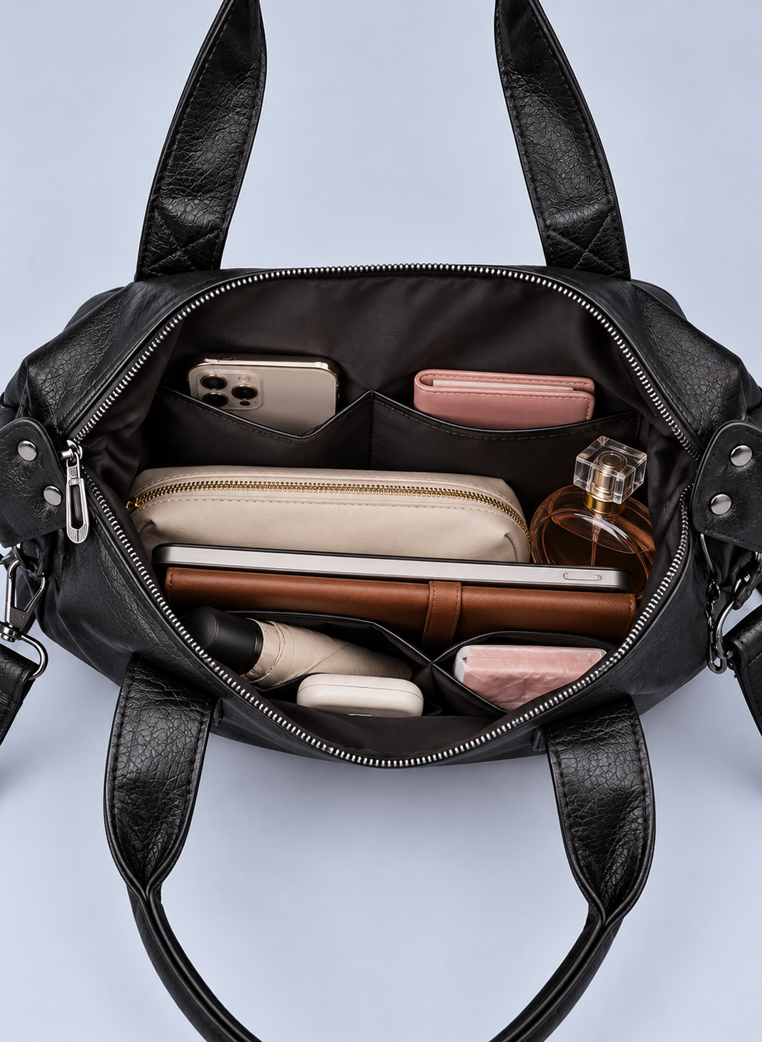 Sac à main bandoulière femme en cuir - Iris
